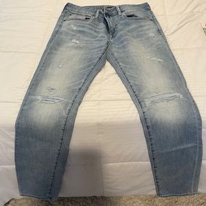 Blue American Eagle skinny jeans